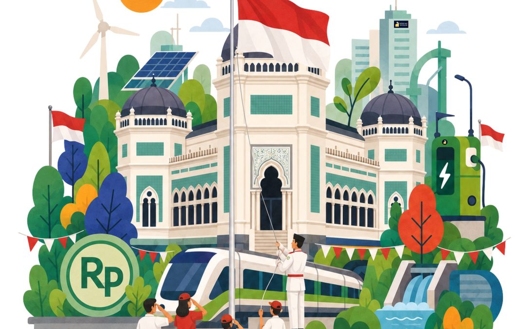 Poster 81 Tahun Kemerdekaan Indonesia Edisi Kota Medan